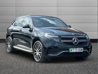 Used Mercedes EQC400 AMG line 300 kW (408 HP) 2023 Black SUV
