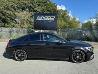 Begagnad Mercedes CLA200 AMG line 2016 Svart Sedan