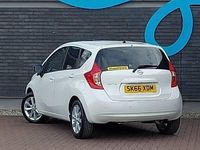 Used Nissan Note Acenta Premium 98 HP (72 kW) 2016 White Hatchback