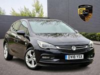 Used Vauxhall Astra SRi 105 HP (77 kW) 2018 Blue Hatchback