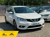 Used Nissan Pulsar N-TEC 115 HP (84 kW) 2015 White Hatchback