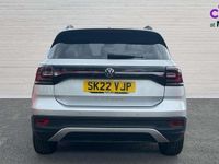 Used VW T-Cross Black Edition 110 HP (80 kW) 2022 Silver SUV