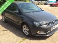 Used VW Polo Match 90 HP (66 kW) 2017 Grey Hatchback