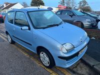 Used Fiat Seicento Active 2003 Blue Hatchback