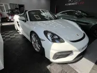 Used Porsche 718 Spyder 2020 White Cabriolet