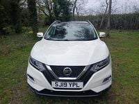 Used Nissan Qashqai N-Connecta 115 HP (84 kW) 2019 White SUV