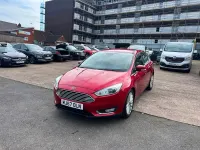 Used Ford Focus Titanium X 125 HP (91 kW) 2017 Red Hatchback