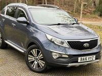 Used Kia Sportage 114 HP (83 kW) 2016 Blue SUV