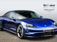 Used Porsche Taycan 500 kW (680 HP) 2020 Blue Sedan