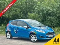 Used Ford Fiesta Zetec 82 HP (60 kW) 2017 Blue Hatchback
