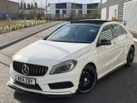 Used Mercedes A220 AMG 2014 White Hatchback
