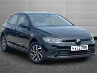 Used VW Polo Match 95 HP (69 kW) 2025 Black Hatchback