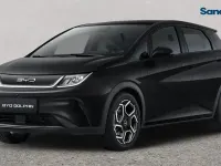 Used BYD Dolphin Comfort 150 kW (204 HP) 2023 Metallic  obsidian black Hatchback