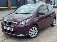 Used Peugeot 108 Active 68 HP (50 kW) 2017 Mauve/purple Hatchback