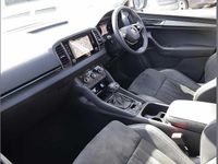 Used Skoda Karoq SE L 150 HP (110 kW) 2024 Moon white metallic SUV