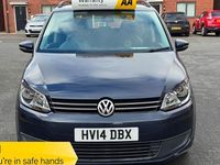 Used VW Touran S 105 HP (77 kW) 2014 Blue MPV