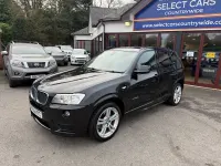 Used BMW X3 M Sport 184 HP (135 kW) 2013 Black SUV