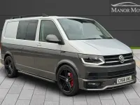 Used VW T6 Highline 201 HP (147 kW) 2017 Silver Van
