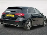 Used Mercedes A200 AMG line 163 HP (119 kW) 2020 Black Hatchback