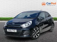 Used Kia Rio 2015 Black Hatchback