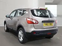 Used Nissan Qashqai Acenta 117 HP (86 kW) 2012 Beige SUV