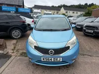 Used Nissan Note Acenta Premium 90 HP (66 kW) 2015 Blue Hatchback