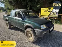 Used Mitsubishi L200 113 HP (83 kW) 2005 Green Pickup