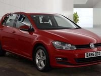 Used VW Golf VII Edition 110 HP (80 kW) 2017 Red Hatchback