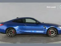 Begagnad BMW M4 Competition Edition 503 HK (369 kW) 2022 Blå Sportkupé