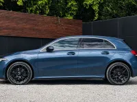 Used Mercedes A250 AMG line 2021 Blue Hatchback