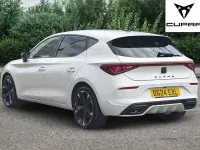 Used Cupra Leon 150 HP (110 kW) 2024 Glacial white Hatchback