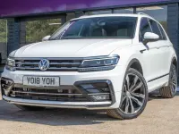 Used VW Tiguan R-line 240 HP (176 kW) 2018 White SUV