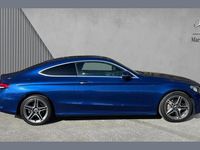 Used Mercedes C200 Premium Plus 184 HP (135 kW) 2018 Blue  Coupe