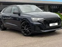 Nowe Audi Q8 Black Edition 2025 Niebieski SUV