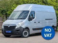 Used Vauxhall Movano 110 HP (80 kW) 2018 Silver MPV
