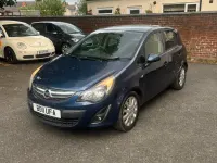 Used Vauxhall Corsa 2011 Blue Hatchback