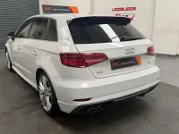 Used Audi A3 S-Line 184 HP (135 kW) 2017 White Hatchback