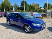 Used Seat Leon ST SE Dynamic 115 HP (84 kW) 2019 Blue Estate