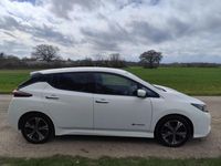 Used Nissan Leaf Tekna 110 kW (150 HP) 2019 White Hatchback
