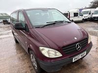 Used Mercedes Vito 200 HP (147 kW) 2007 Red Van