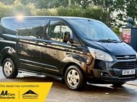 Used Ford Tourneo Custom Titanium 2018 Black Van