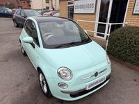 Usado Fiat 500 Lounge 69 HP (50 kW) 2014 Verde Citadino