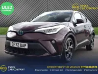 Used Toyota C-HR Design 122 HP (89 kW) 2023 Mauve/purple SUV