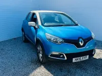 Used Renault Captur Dynamique 90 HP (66 kW) 2016 Blue SUV