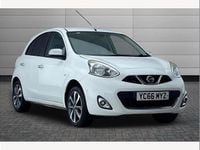 Used Nissan Micra N-TEC 80 HP (58 kW) 2016 White Hatchback