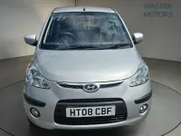 Used Hyundai i10 Comfort 67 HP (49 kW) 2008 Silver Hatchback
