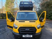 Used Ford Transit 130 HP (95 kW) 2021 Yellow Cabriolet