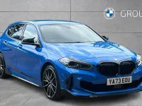Used BMW M135 Shadowline 306 HP (225 kW) 2023 Blue Hatchback