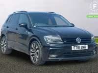 Used VW Tiguan R-line 150 HP (110 kW) 2018 Black SUV
