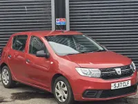 Used Dacia Sandero Ambiance 90 HP (66 kW) 2017 Red Hatchback